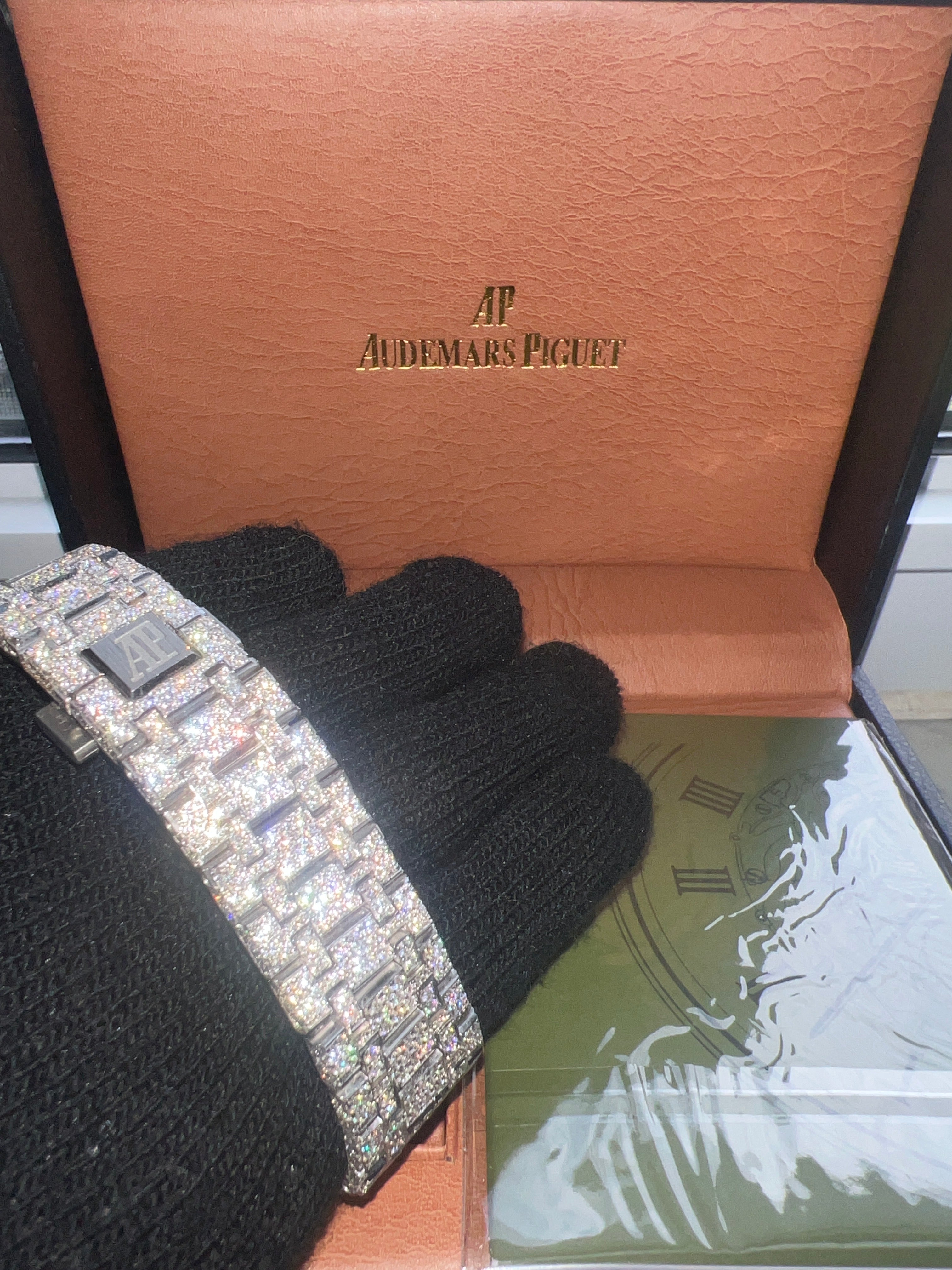 Iced Moissanite AP