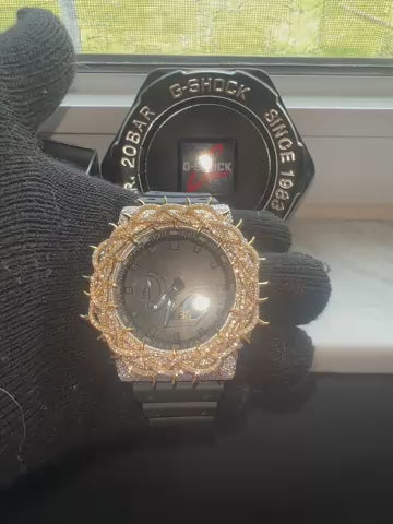 Iced Moissanite G-Shock